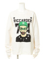 【HOLLYWOOD MADE】RICCARDER CREW NECK SWEATER/OFF WHITE