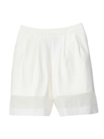 シアーショートパンツ/ブルー系(092)