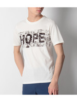 フォトコラージュプリント天竺Tシャツ/ブラック(019)