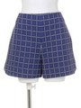 【BED&BREAKFAST】SUMMER MESH CHECK Short Pants/BLUE