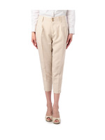 レーヨンリネンクロップドパンツ/ホワイト(003)