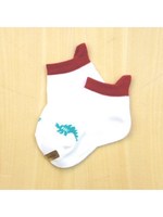 恐竜JQスニーカーソックス/オフホワイト