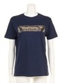 BourbonSt．TEE/ネイビー×メタル(箔)