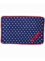 MARSHMALLOW  BLANKET  STAR/NAVY