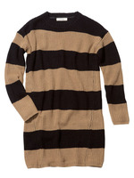 PJ/スーパーホットニットワンピ/ボーダーBK/BR