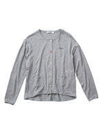 SOFT JERSEY CARDIGAN/NAVY