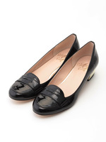 【atm&atg】ミニマルローファー/クロE