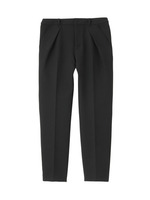 バイアスタックセンタープレスパンツ/ブラック(019)