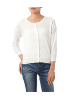 ミリオンアイス丸首カーディガン/イエロー(032)