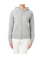 ラメ裏毛パーカ/グレー(012)