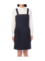 切り替えストライプジャンスカ/グレー系(314)