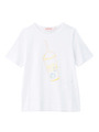 See By Chloe ドリンクプリントTシャツ/ホワイト(001)
