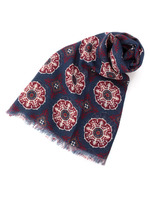 【ROSI&GHEZZI】ストール/ネイビー(493)