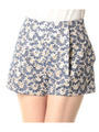 FLOWER SHORT PANTS/ネイビー系(193)