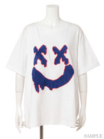 NGスマイルビックTシャツ/ブラック