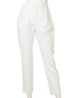 カラーイージーパンツ/ホワイト