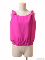 ショルダーリボンブラウス/PK