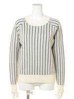 ストライプラグランPO【Planetblueworld】/ホワイト