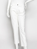ストレッチデニムパンツ/ホワイト