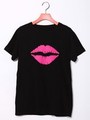 リップTシャツ/BK