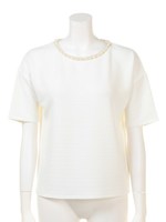 リップルポンチビジュー/ホワイト