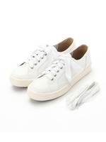 レースアップスニーカー/カーキ(027)