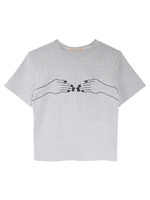 hands T−shirt/gray