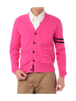 コットン100カーディガンニット/ピンク系(063)