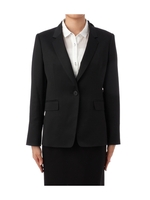 ノッチドラペルテーラードジャケット/グレー系(013)