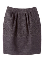 アニマルジャカードコクーンスカート/オフホワイト(403)