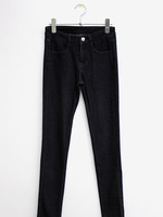 ストレッチフィットデニムパギンス/ブラック