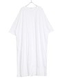 ビックサイズロングワンピース/ホワイト
