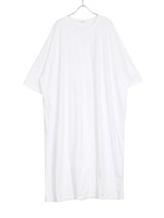 ビックサイズロングワンピース/ホワイト