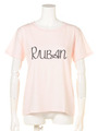RUBANロゴTシャツ/ピンク