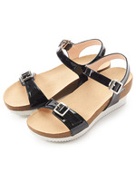 リラックスサンダル/ブラック