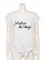 裾結びＴ/オフホワイト