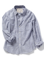 エアリーストライプシャツ/ホワイト