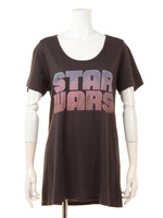 スターウォーズロゴチュニックTシャツ/Black Wash
