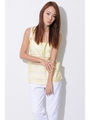 【OU】ランダムボーダーTOP/YELLOW