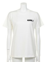 【X-girl x GIRL SKATEBOARDS】GIRL & FACE S/S TEE/ASH