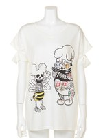 Ｂｅｅ＆Ｂｅａｒ腕あきＴ／Ｓ/ホワイト