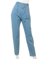 ゆるタックデニム/LBLU