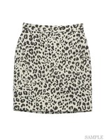 ウールレオパードSK/TOPグレー