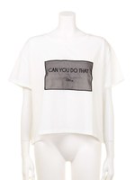 【ANAP】オーガンジーBOX Tシャツ/BK