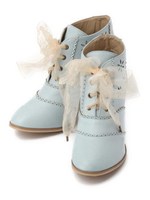 【Tralala】スカラップブーティー/ブルー