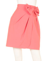 【美人百花3月号掲載】変形リボンタイトスカート/コイピンク