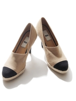 ジュートカジュアルパンプス/CML