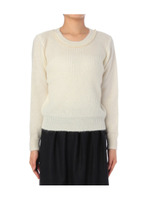 パールビジューつきニットプルオーバー/ネイビー(093)