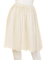 【美人百花3月号掲載】ストライプチュールスカート/ブルー