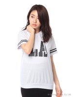 ＬＡロゴＰＴ半袖パーカー/グレー